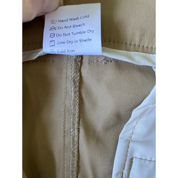 GlideActive Pants Mens Size 2X 38" Waist Khaki Athleisure NEW EXPANDABLE WAIST - Picture 11 of 15